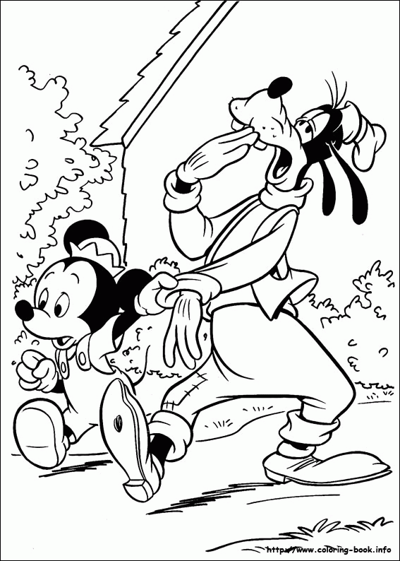 Goofy kolorowanki